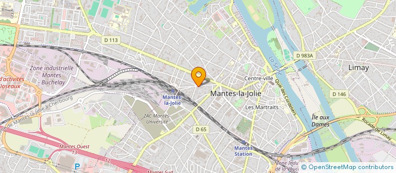 localisation de l'entreprise MADAME MAIWEN PILLET  MANTES-LA-JOLIE