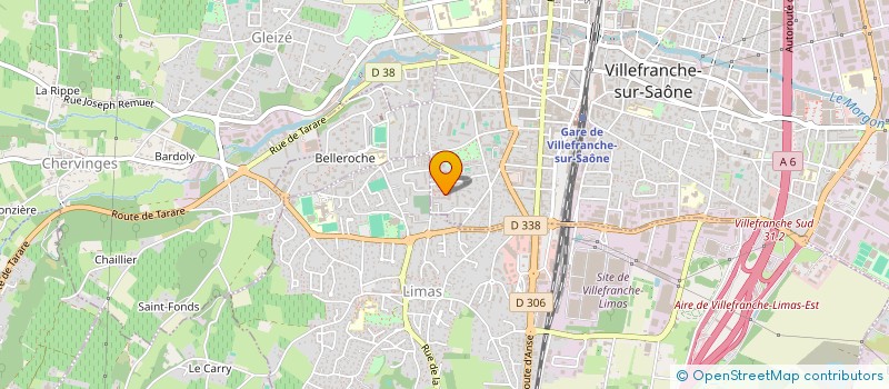 localisation de l'entreprise MADAME MAIWEN RADUREAU  VILLEFRANCHE-SUR-SAONE