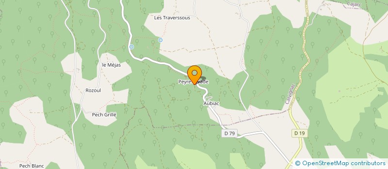 localisation de l'entreprise MADAME MAIWENN AUDEGOND  CALVIGNAC