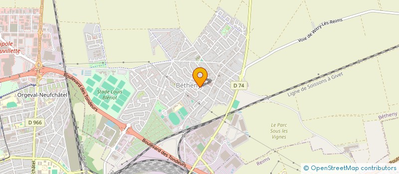 localisation de l'entreprise MADAME MAIWENN BABULA  BETHENY