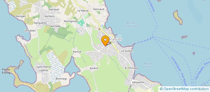 localisation de l'entreprise MADAME MAIWENN BERTHO  LOCMARIAQUER