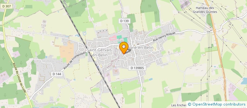 localisation de l'entreprise MADAME MAIWENN COCHET  LAIGNE-EN-BELIN