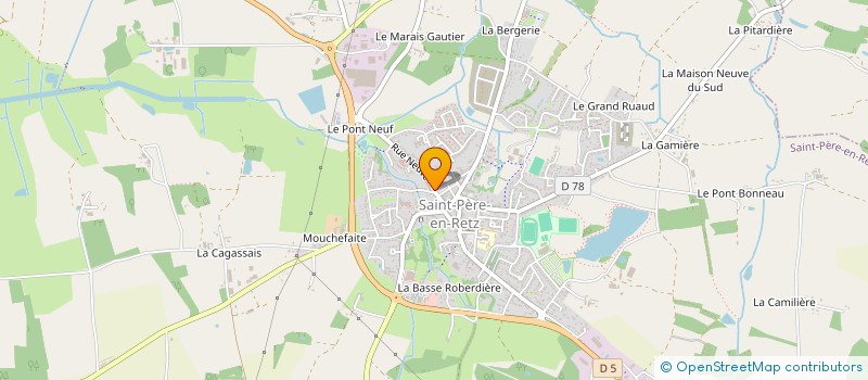localisation de l'entreprise MADAME MAIWENN CORNEC à SAINT-PERE-EN-RETZ
