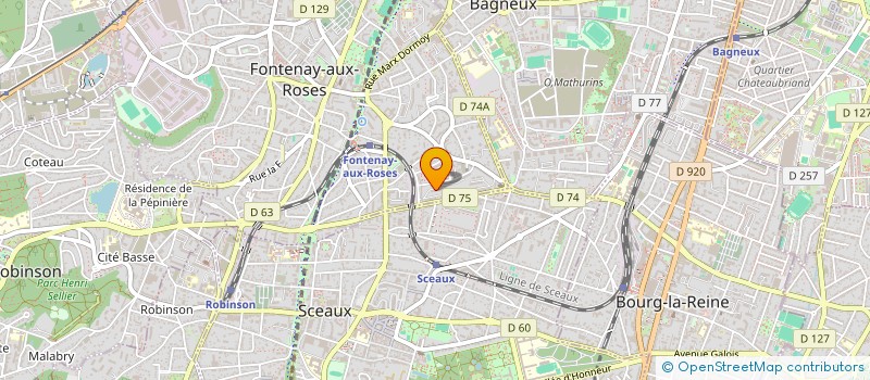 localisation de l'entreprise MADAME MAIWENN DESAUTEZ à FONTENAY-AUX-ROSES