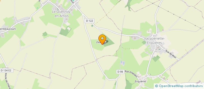 localisation de l'entreprise MADAME MAIWENN DUPONT  LE QUESNOY-EN-ARTOIS
