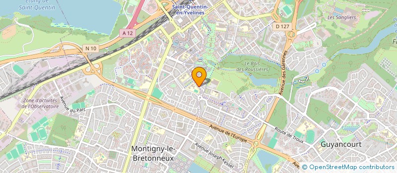 localisation de l'entreprise MADAME MAIWENN JARDEL  MONTIGNY-LE-BRETONNEUX