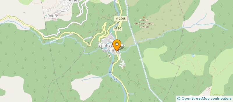 localisation de l'entreprise MADAME MAIWENN LE BIHAN à SAINT-SAUVEUR-SUR-TINEE