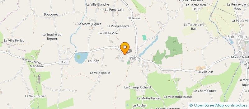 localisation de l'entreprise MADAME MAIWENN LE GAL  TREBRY