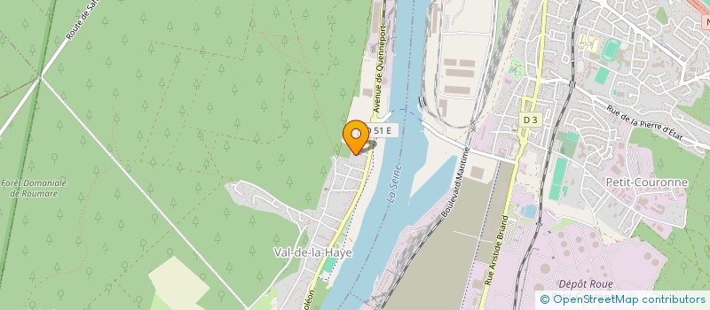 localisation de l'entreprise MADAME MAIWENN LE GARLANTEZEC  VAL-DE-LA-HAYE