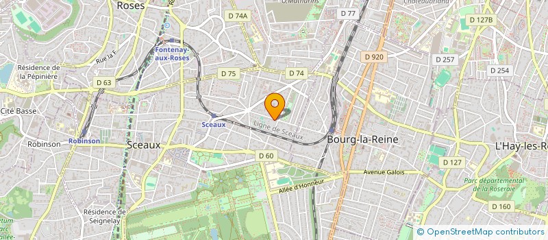 localisation de l'entreprise MADAME MAIWENN LE GUYADER à SCEAUX