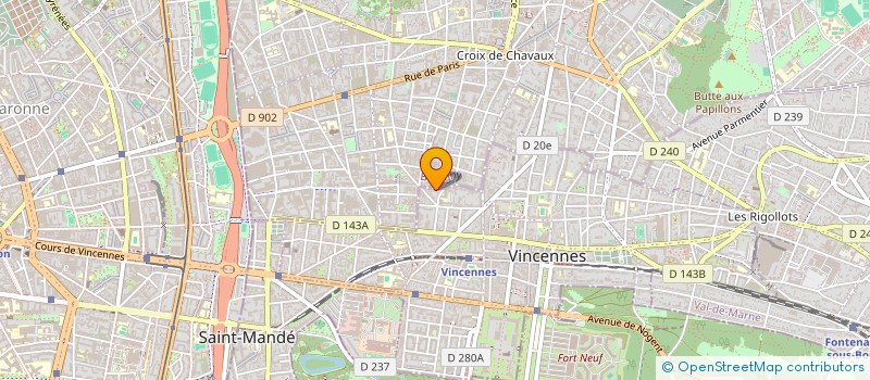 localisation de l'entreprise MADAME MAIWENN REYNAERT à VINCENNES