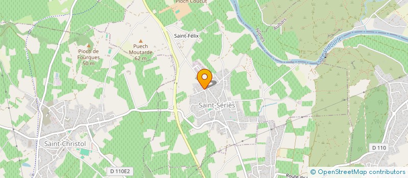 localisation de l'entreprise MADAME MAIWENN RIO  SAINT-SERIES