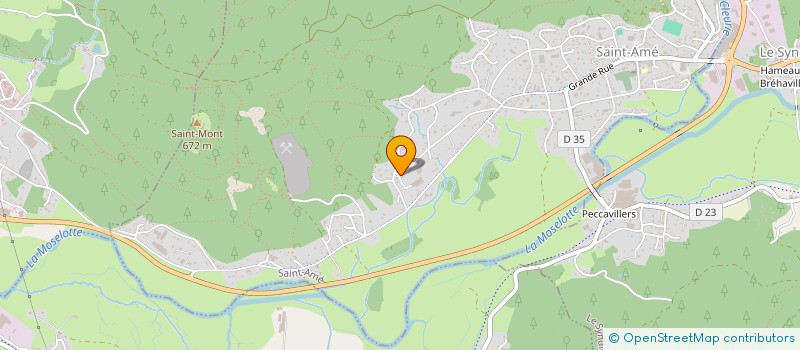 localisation de l'entreprise MADAME MAIWENN SIMONIN  SAINT-AME