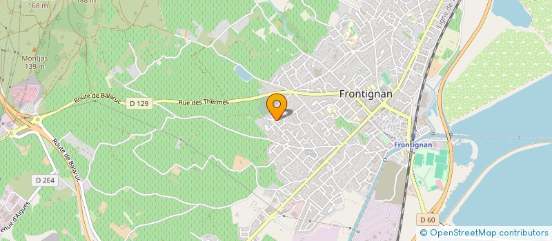 localisation de l'entreprise MADAME MAIWENN TROCME à FRONTIGNAN