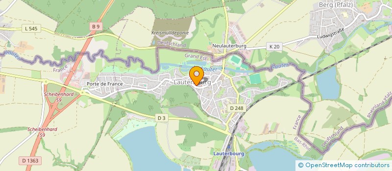 localisation de l'entreprise MADAME MAJA AVDICEVIC  LAUTERBOURG