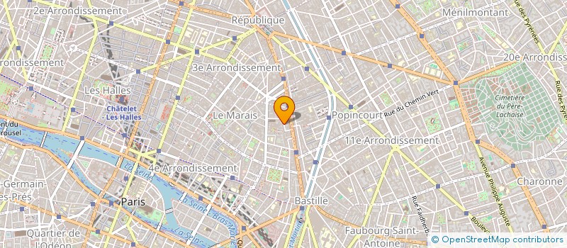 localisation de l'entreprise MADAME MAJA DRAZENOVIC à PARIS