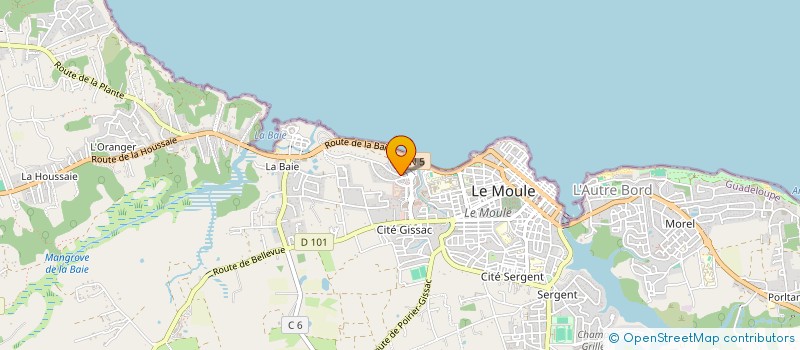 localisation de l'entreprise MADAME MAJA HORBULEWICZ à LE MOULE