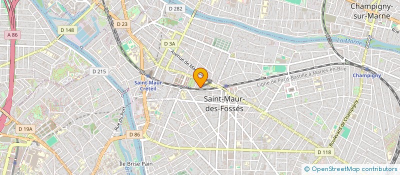 localisation de l'entreprise MADAME MAJA KUGA à SAINT-MAUR-DES-FOSSES