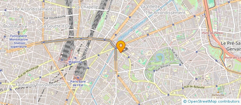 localisation de l'entreprise MADAME MAJA PINTER  PARIS