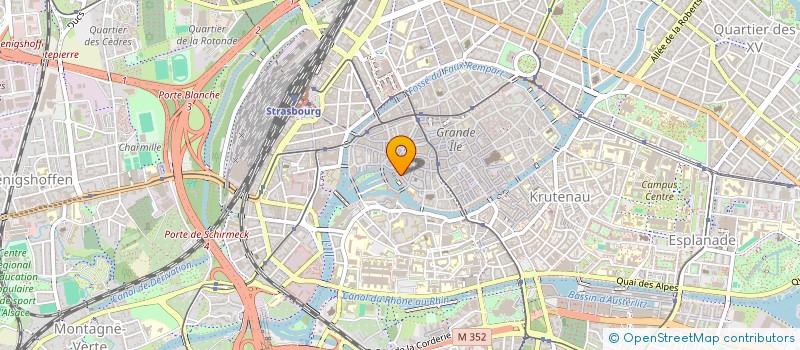 localisation de l'entreprise MADAME MAJA RAJIC  STRASBOURG