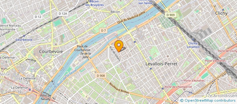 localisation de l'entreprise MADAME MAJA WISNIEWSKA à LEVALLOIS-PERRET