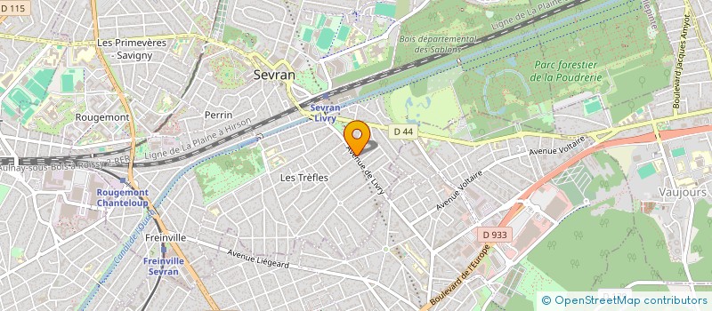 localisation de l'entreprise MADAME MAJDA ABDELAOUI à SEVRAN