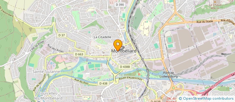 localisation de l'entreprise MADAME MAJDA ABOUASSAM à MONTBELIARD