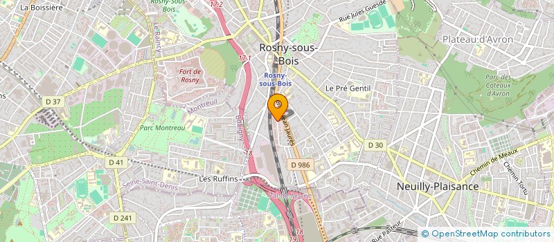 localisation de l'entreprise MADAME MAJDA BENAZZOUZ  PARIS