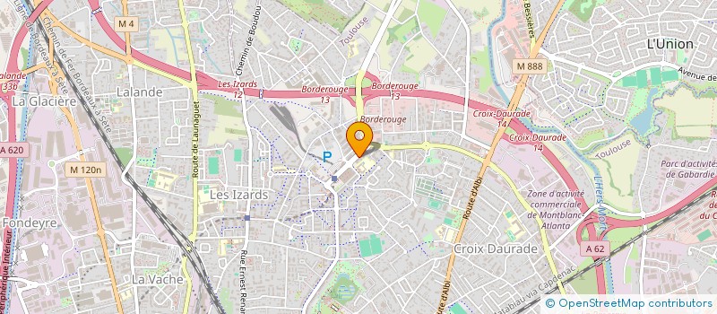 localisation de l'entreprise MADAME MAJDA RAHALI  TOULOUSE