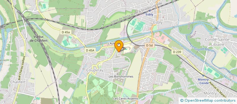 localisation de l'entreprise MADAME MAJDELINE LAMNINI  COUPVRAY