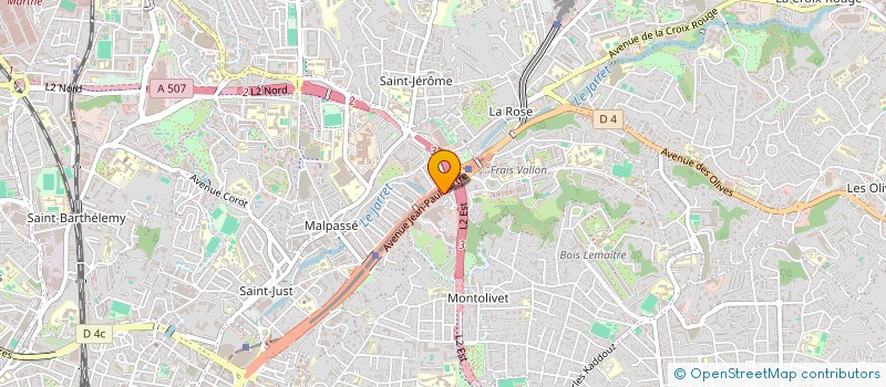localisation de l'entreprise MADAME MAJDOLINE HAMSI à MARSEILLE