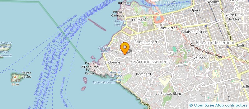 localisation de l'entreprise MADAME MAJDOULINE ANAS à MARSEILLE