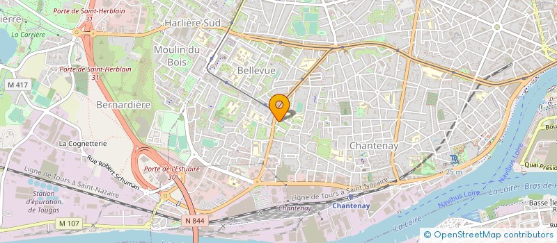 localisation de l'entreprise MADAME MAJDOULINE BEN MOUSSA à NANTES