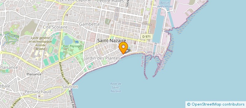 localisation de l'entreprise MADAME MAJDOULINE BOUCHIOUA  SAINT-NAZAIRE