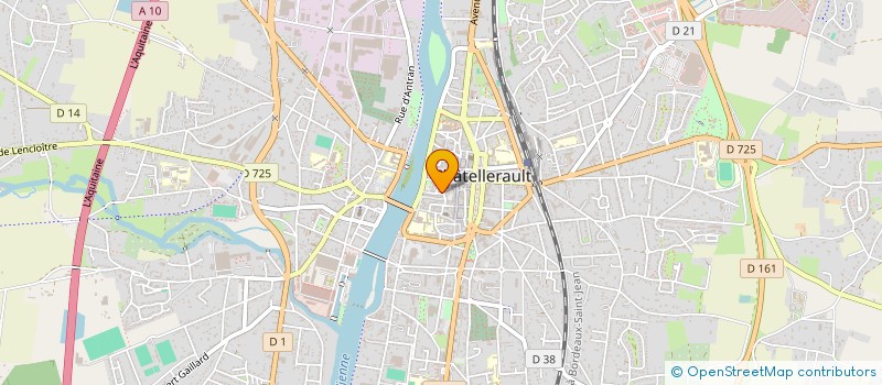 localisation de l'entreprise MADAME MAJDOULINE BOUZAARA à CHATELLERAULT