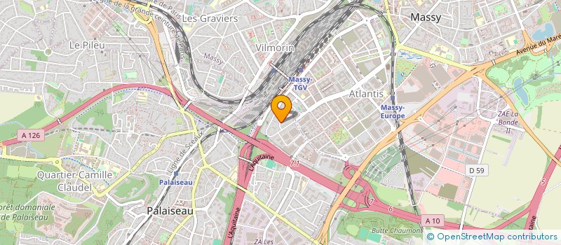 localisation de l'entreprise MADAME MAJDOULINE EL MESSAOUDI  PALAISEAU