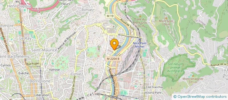 localisation de l'entreprise MADAME MAJDOULINE KRAIMI  NICE