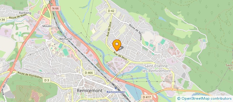 localisation de l'entreprise MADAME MAJDOULINE RAJI ALLAH à SAINT-ETIENNE-LES-REMIREMONT