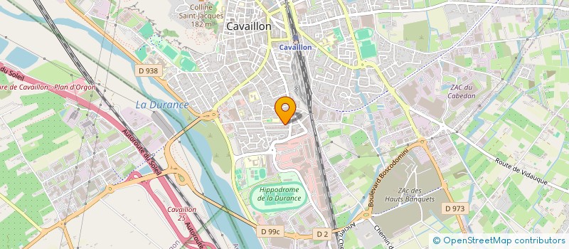 localisation de l'entreprise MADAME MAJDOULINE ROUGUI  CAVAILLON