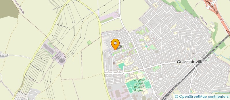 localisation de l'entreprise MADAME MAKAYA NKOYI  GOUSSAINVILLE