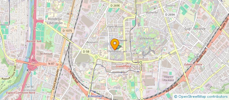 localisation de l'entreprise MADAME MAKBULE DOGAN à GRENOBLE