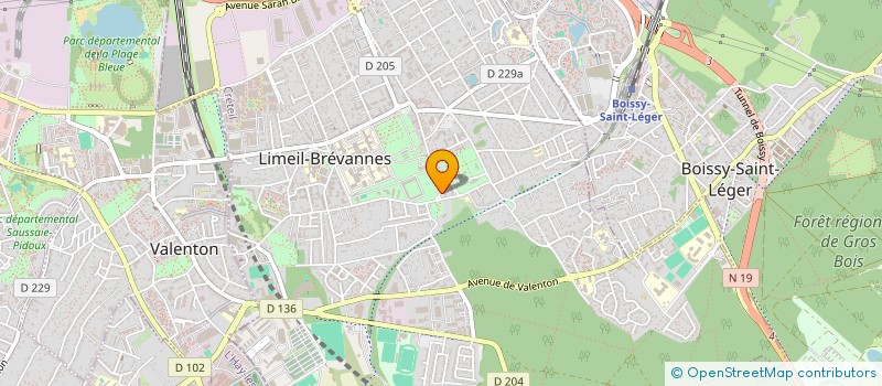 localisation de l'entreprise MADAME MAKESSA MEITE à LIMEIL-BREVANNES