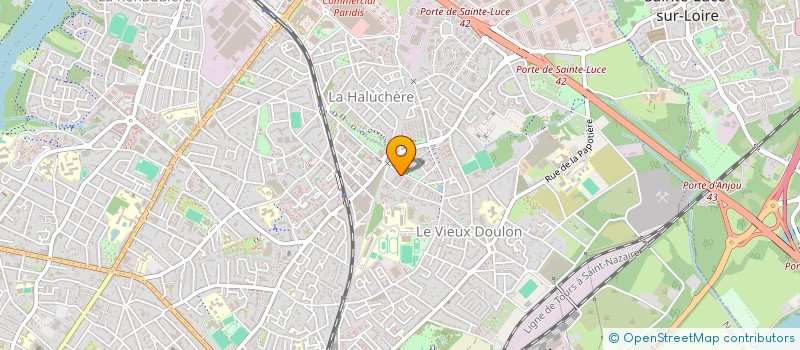 localisation de l'entreprise MADAME MAKHTARIA BOUAZZAOUY à NANTES