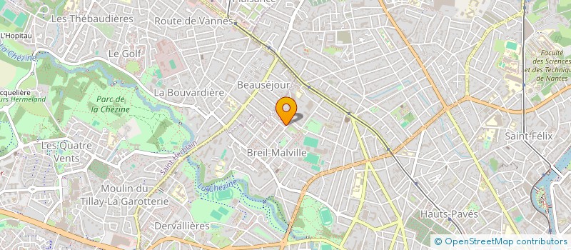 localisation de l'entreprise MADAME MAKI AMBAR OUSMAN à NANTES