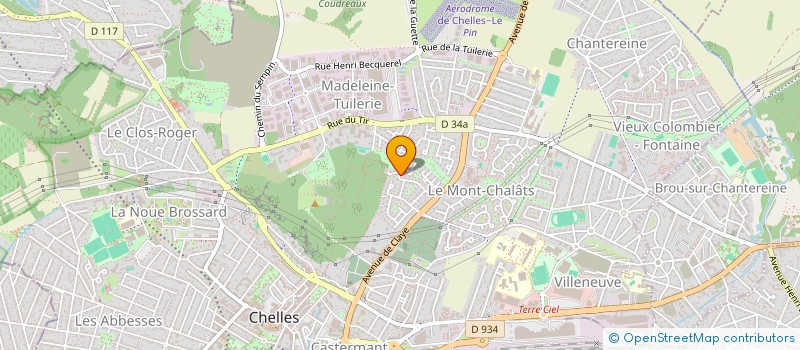 localisation de l'entreprise MADAME MAKIKO WADA  CHELLES