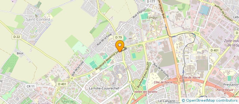 localisation de l'entreprise MADAME MALA LEAK  CAEN