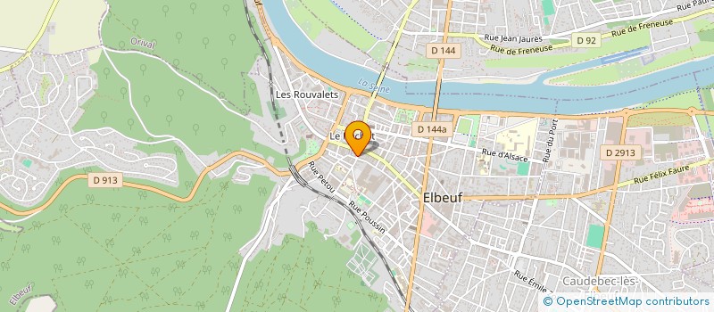 localisation de l'entreprise MADAME MALADON TRAORE à ELBEUF