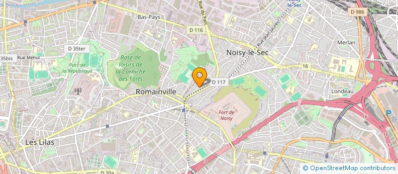 localisation de l'entreprise MADAME MALAIKA MARIEJEANNE à NOISY-LE-SEC