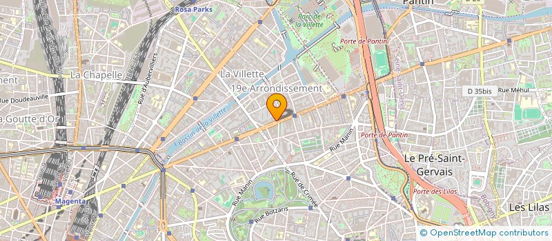 localisation de l'entreprise MADAME MALAK ARABDJI  PARIS