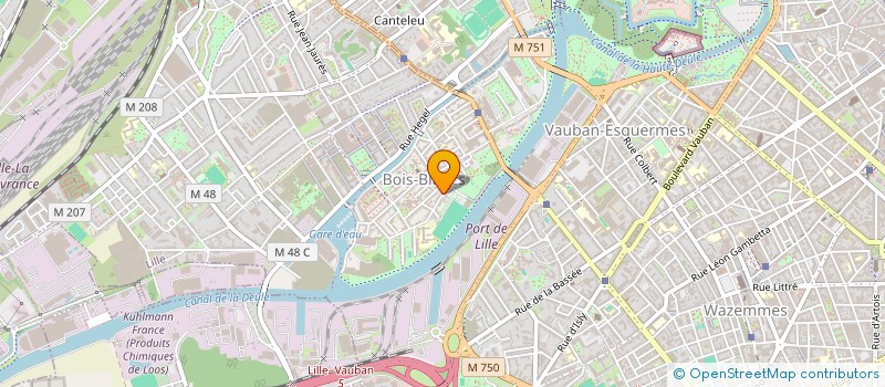 localisation de l'entreprise MADAME MALAK KAWOOK  LILLE